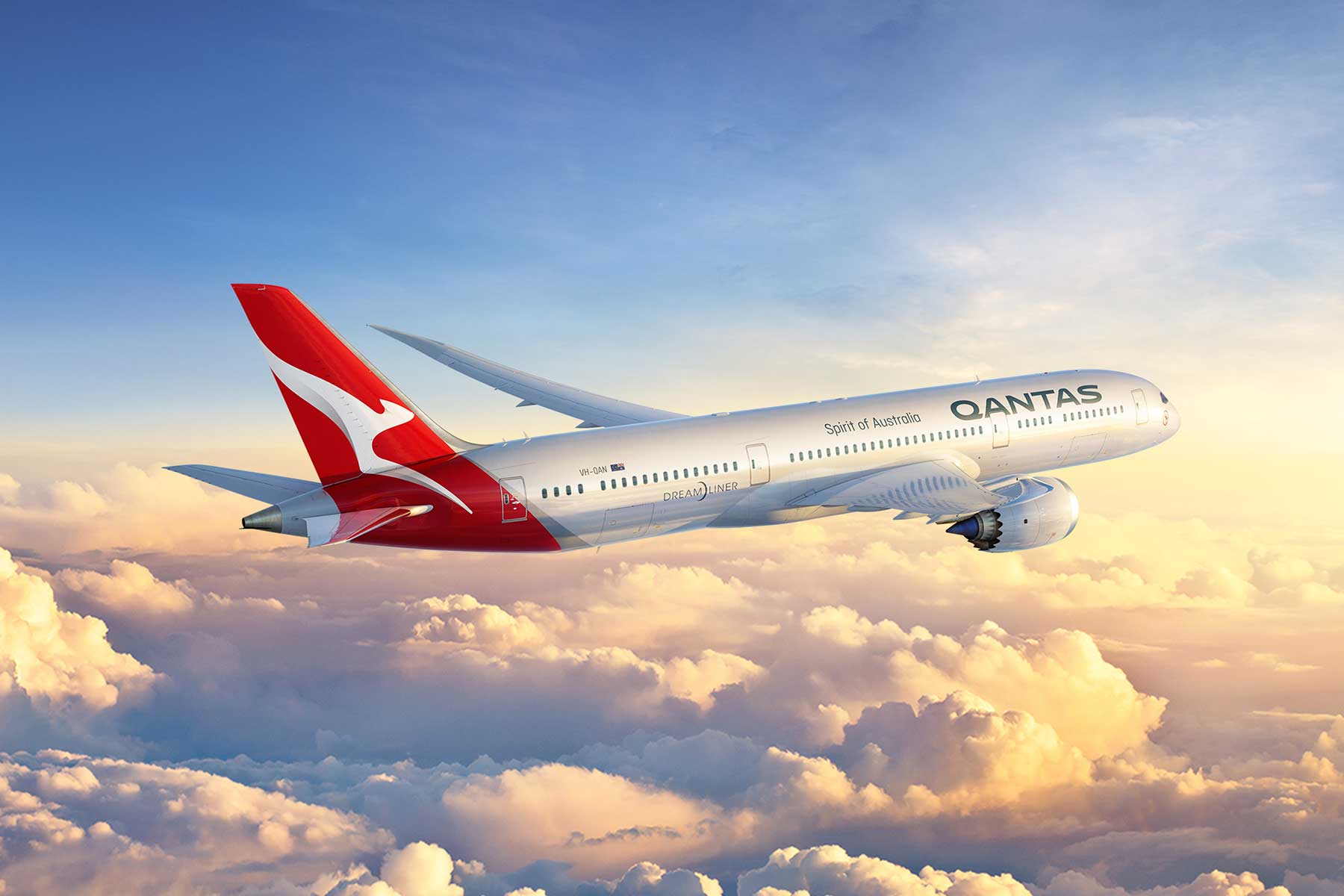 Qantas unveils the 787-900 Dreamliner
